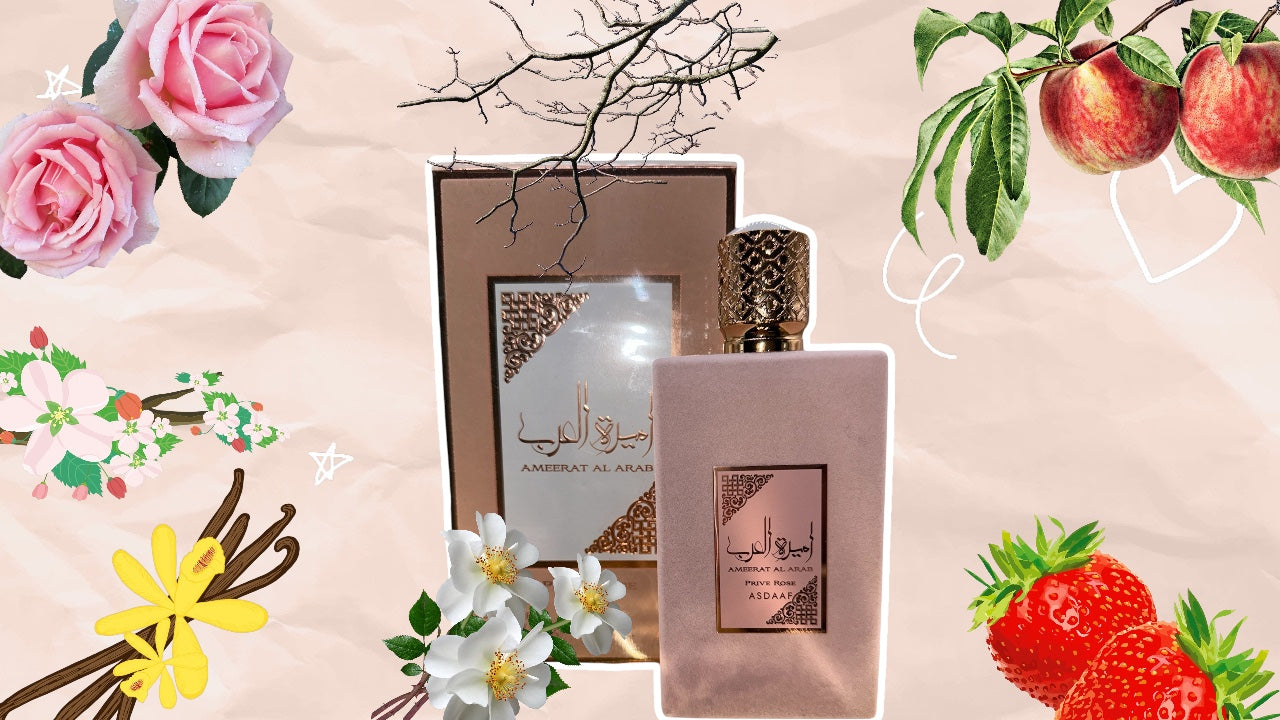 Lattafa Asdaaf Ameerat Al Arab Prive Rose Damen 100ml