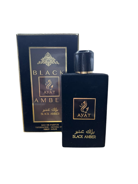 Lattafa Ayat Black Amber 100ml Herren